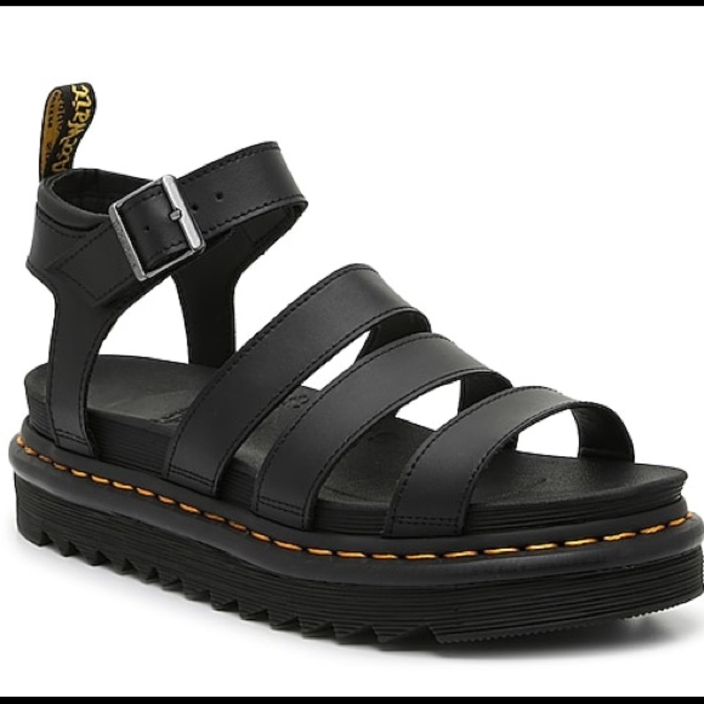 Dr Martens Blair Sandal in Black, Size 8